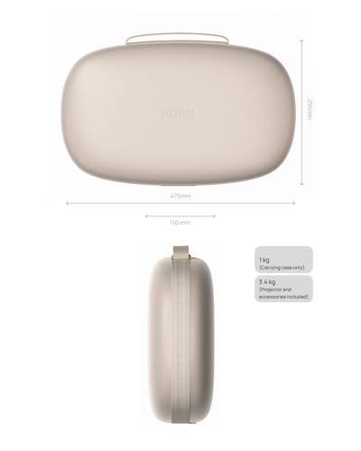 Portable Google TV Projector Travel Bundle Set