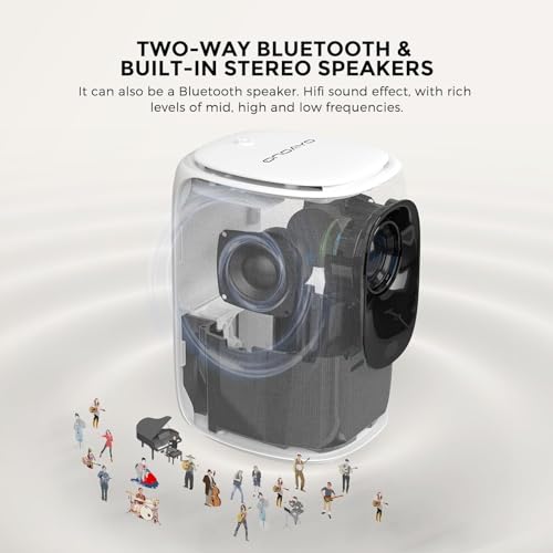 Portable WiFi Projector with Electric Focus & Keystone