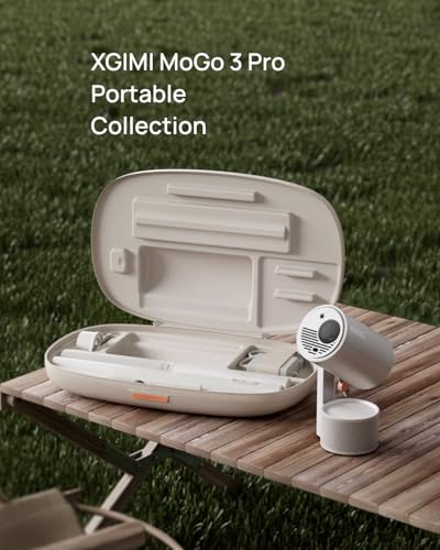 Portable Google TV Projector Travel Bundle Set