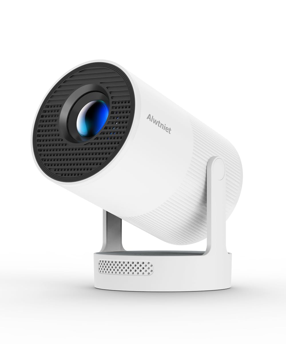 Portable Smart Projector with Android 14 & 4K Support