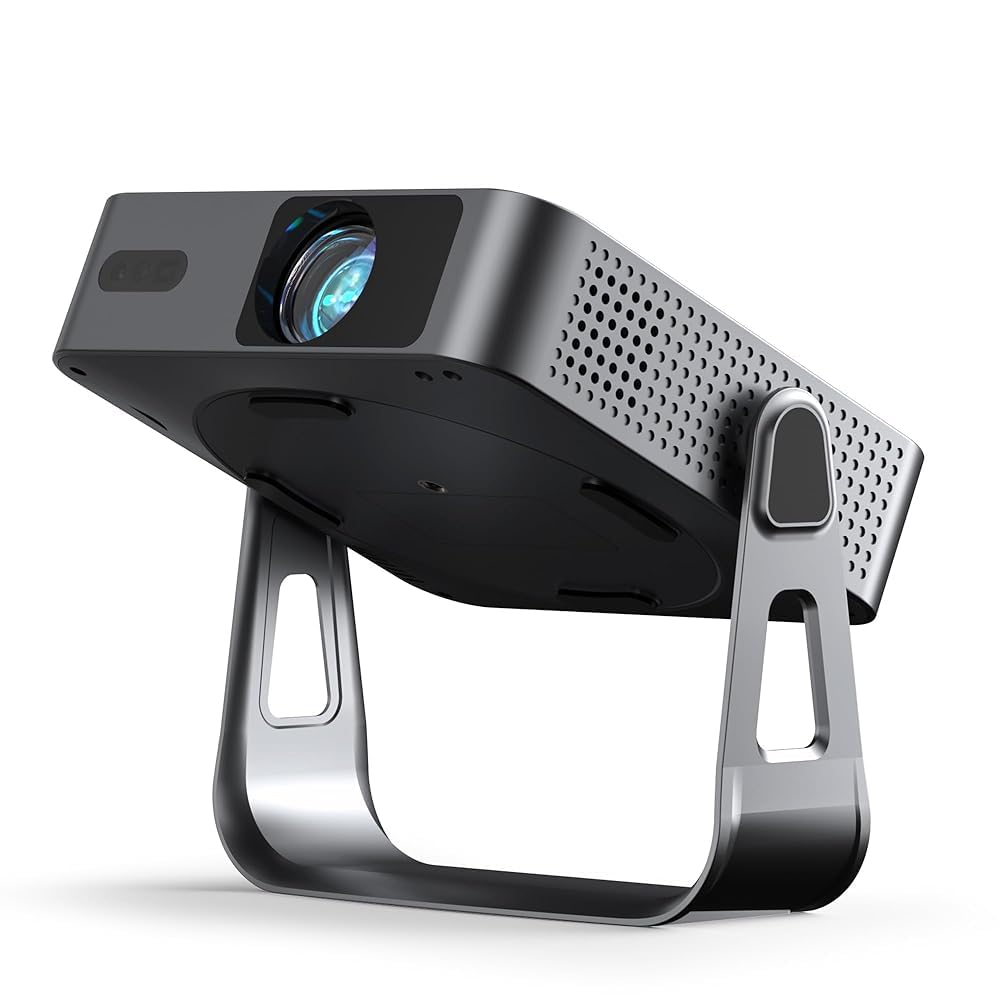 Slim Smart Mini Projector with 4K Support & WiFi