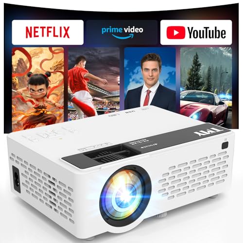 Portable 1080P Mini Projector with Bluetooth Audio