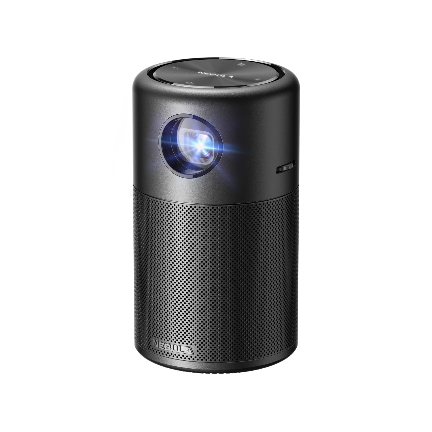 Portable Mini Projector with 360° Surround Sound