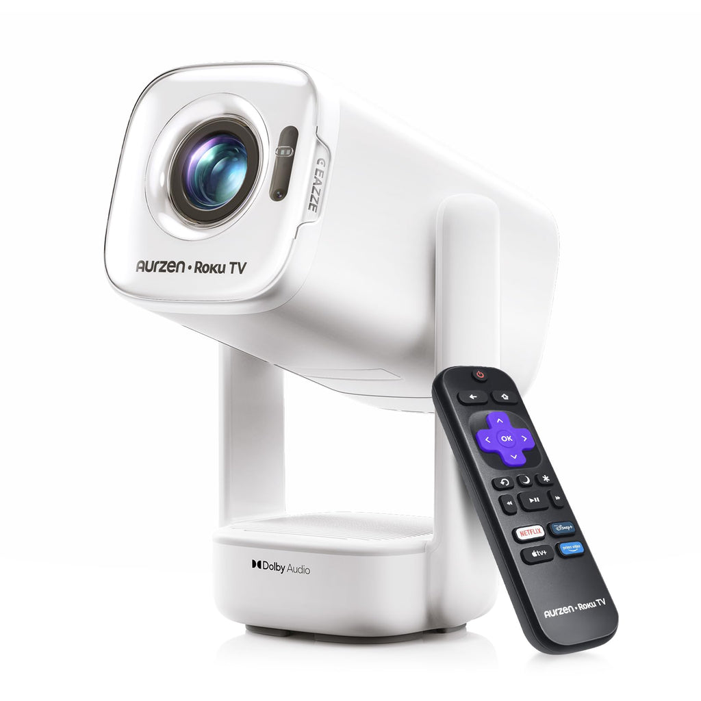 Portable Roku Smart Projector with 1080P & Dolby