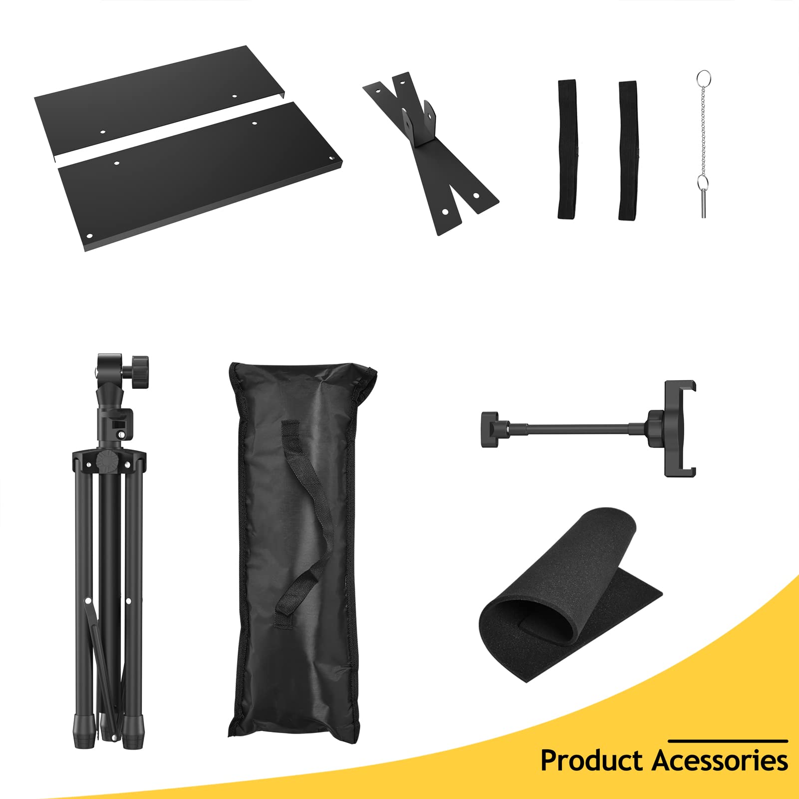 Adjustable Projector Tripod Stand for Indoor & Outdoor Use