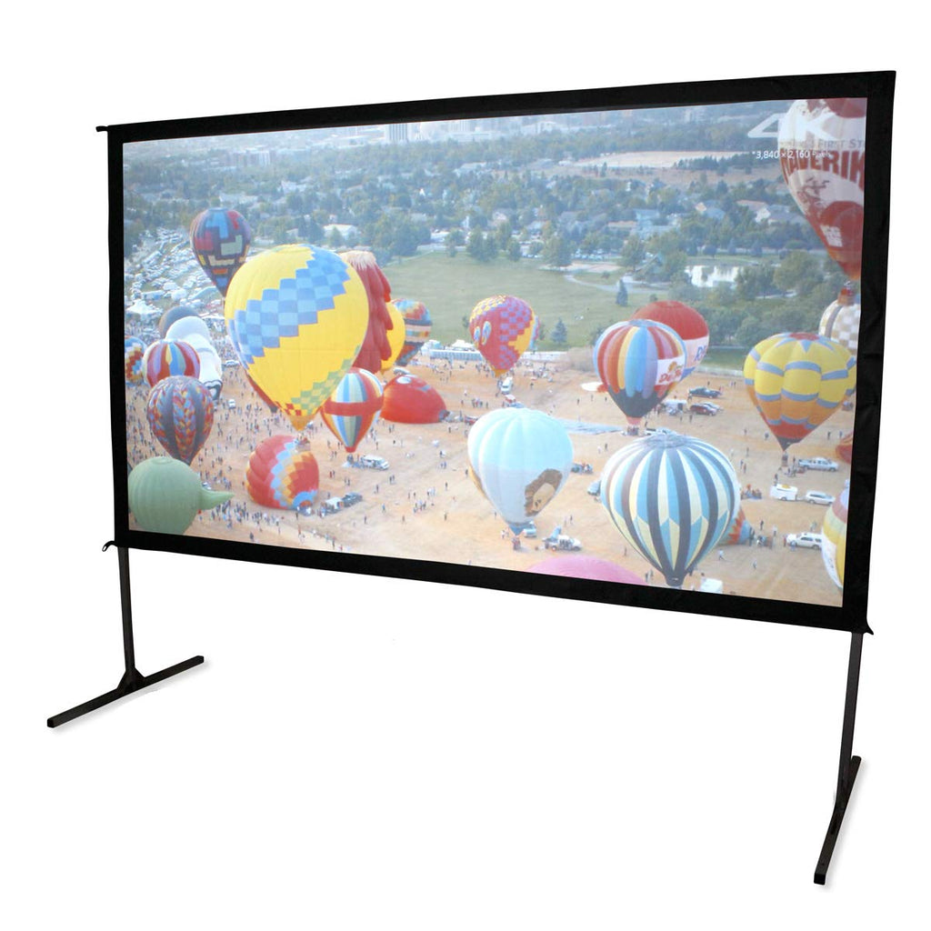 57-Inch Portable Indoor & Outdoor Projector Screen Kit