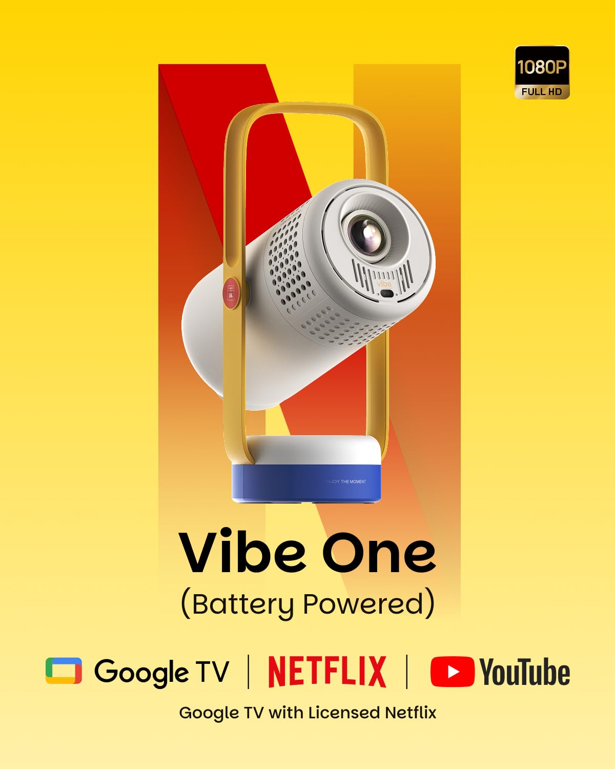 XGIMI Vibe One Portable Video Projector