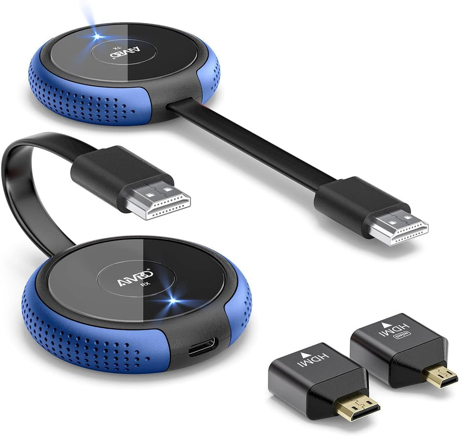 4K Wireless HDMI Transmitter & Receiver Extender Kit