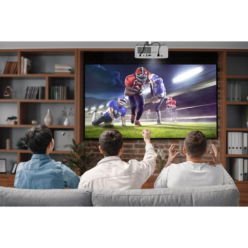 Short Throw Laser Projector with 4K HDR Input