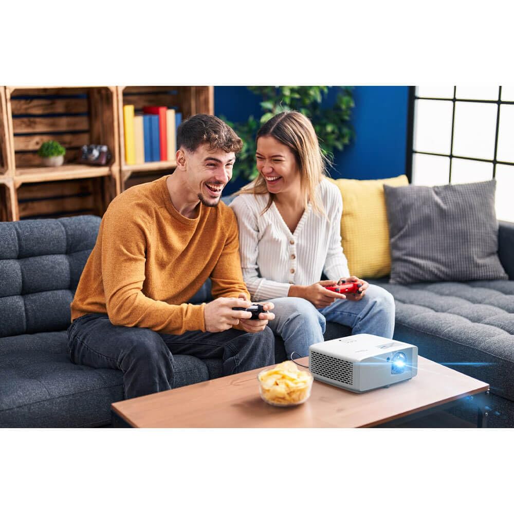 Short Throw Laser Projector with 4K HDR Input