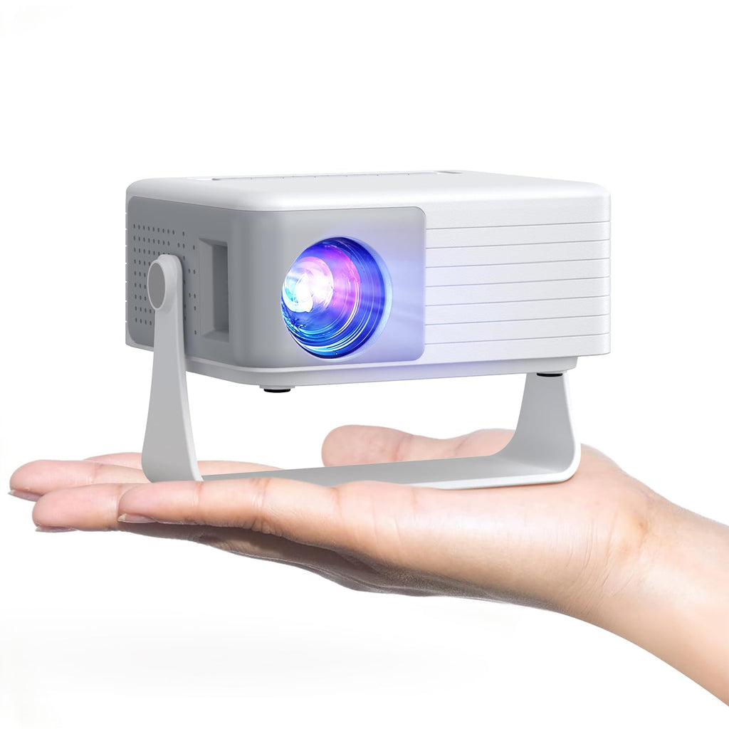 Portable 1080P Mini Projector with WiFi & Bluetooth