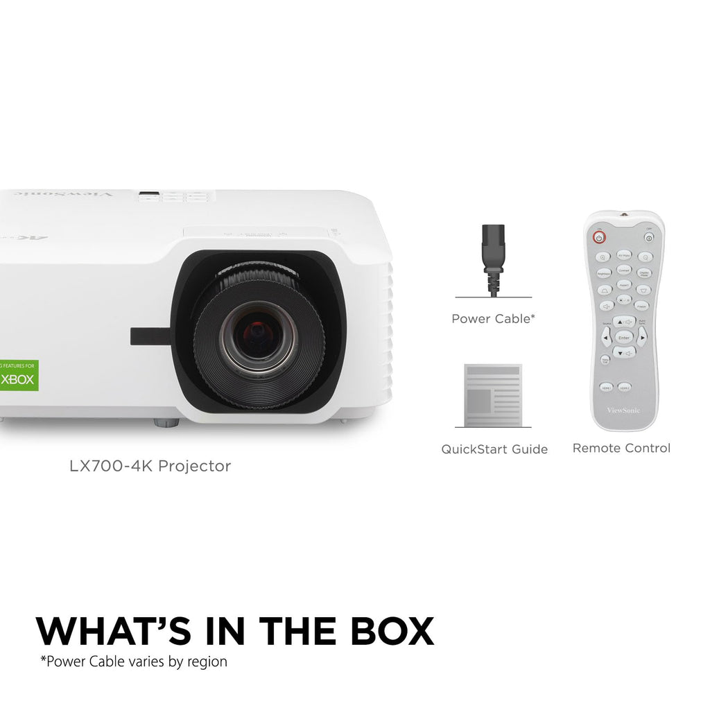 4K Laser Projector with 5500 ANSI Lumens