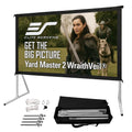 57-Inch Portable Indoor & Outdoor Projector Screen Kit