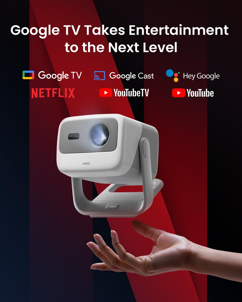 4K Triple Laser Smart Projector with Dolby Audio