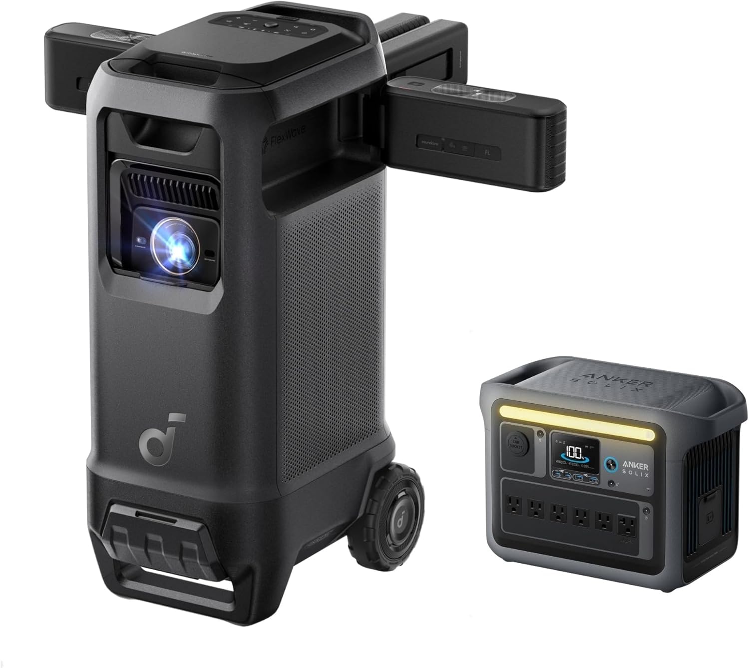 Portable 4K Smart Laser Projector with Triple Laser