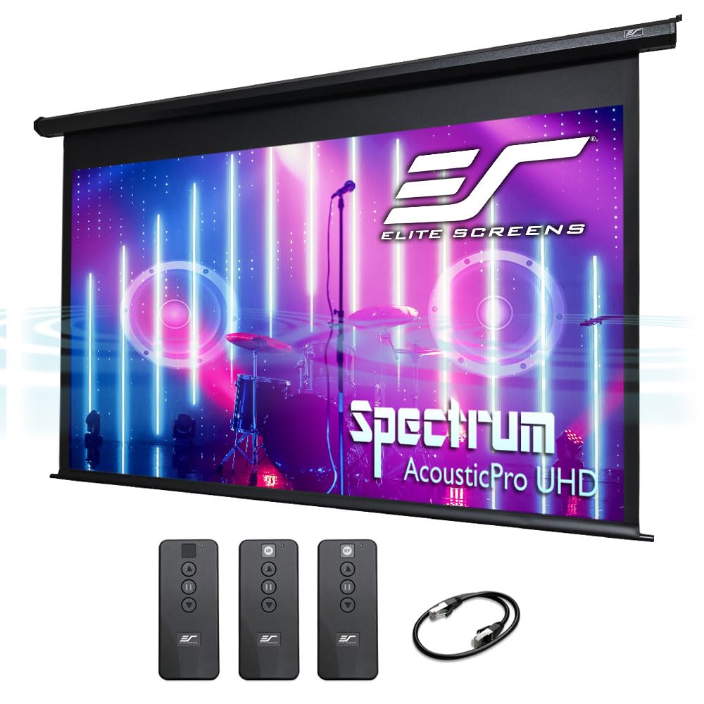 Sound Transparent Projector Screens