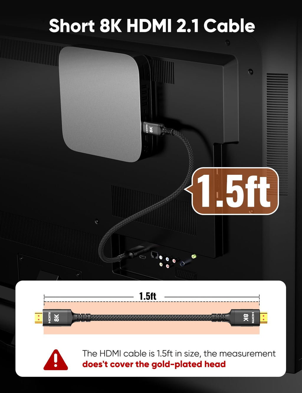 Snowkids 8k hdmi Cable FH