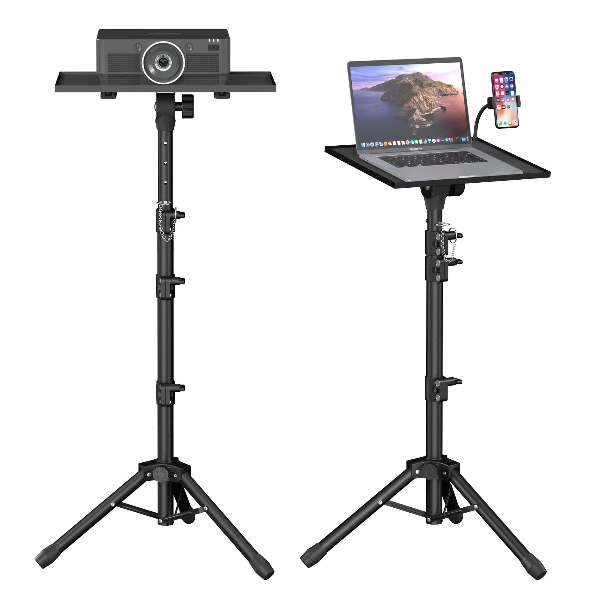 Adjustable Projector Tripod Stand for Indoor & Outdoor Use