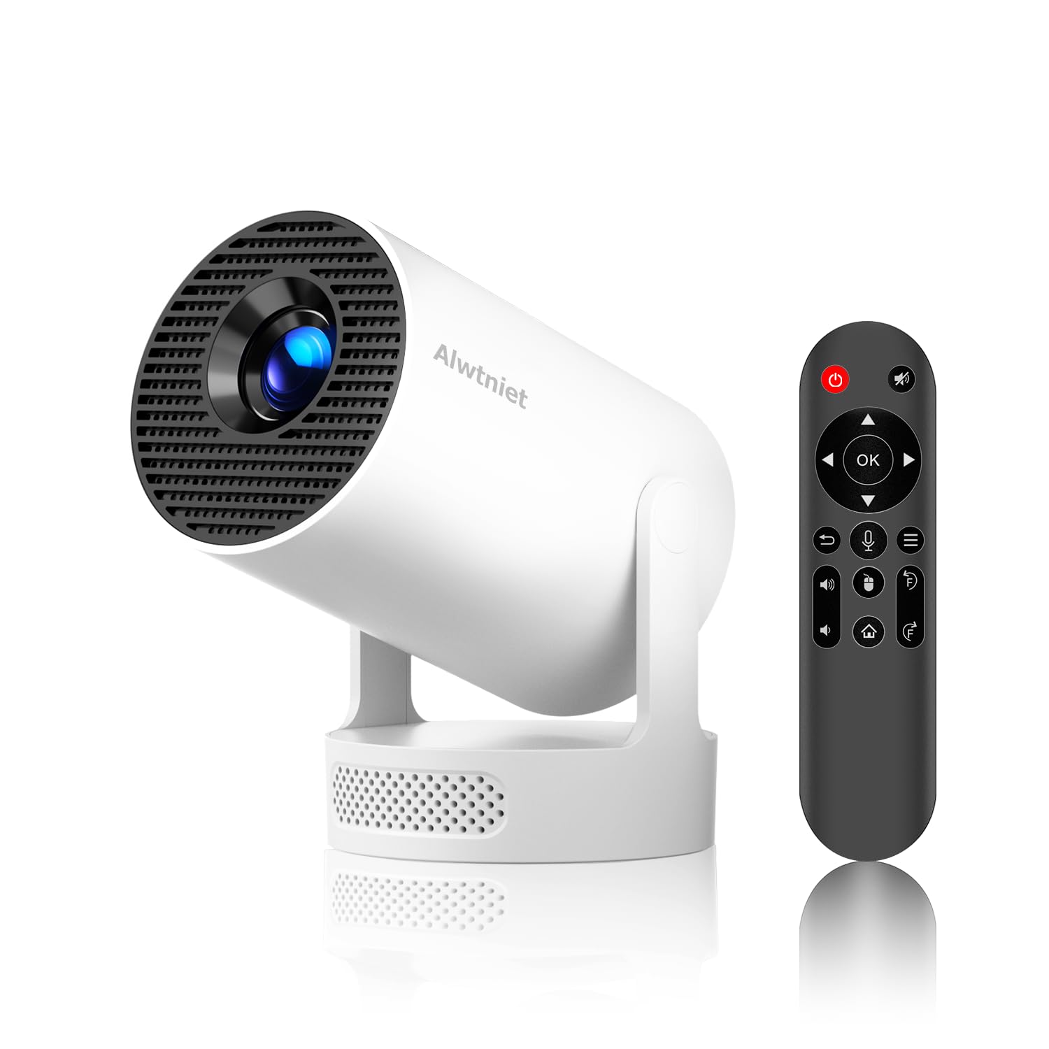 Portable Smart Projector with Android 14 & 4K Support