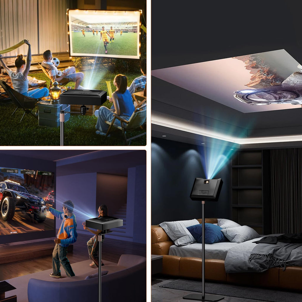 Height Adjustable 360° Rotating Universal Projector Stand
