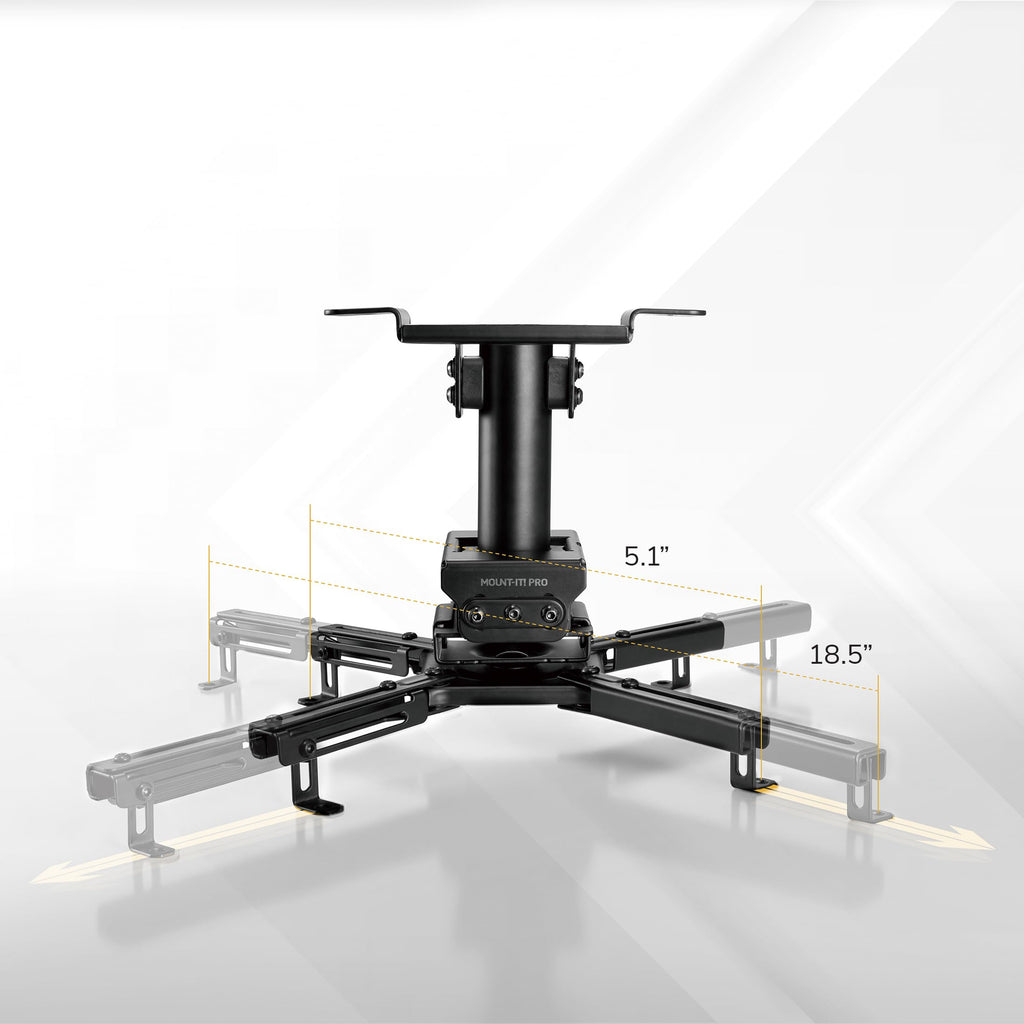 Heavy-Duty Commercial Projector Ceiling Mount Bracket