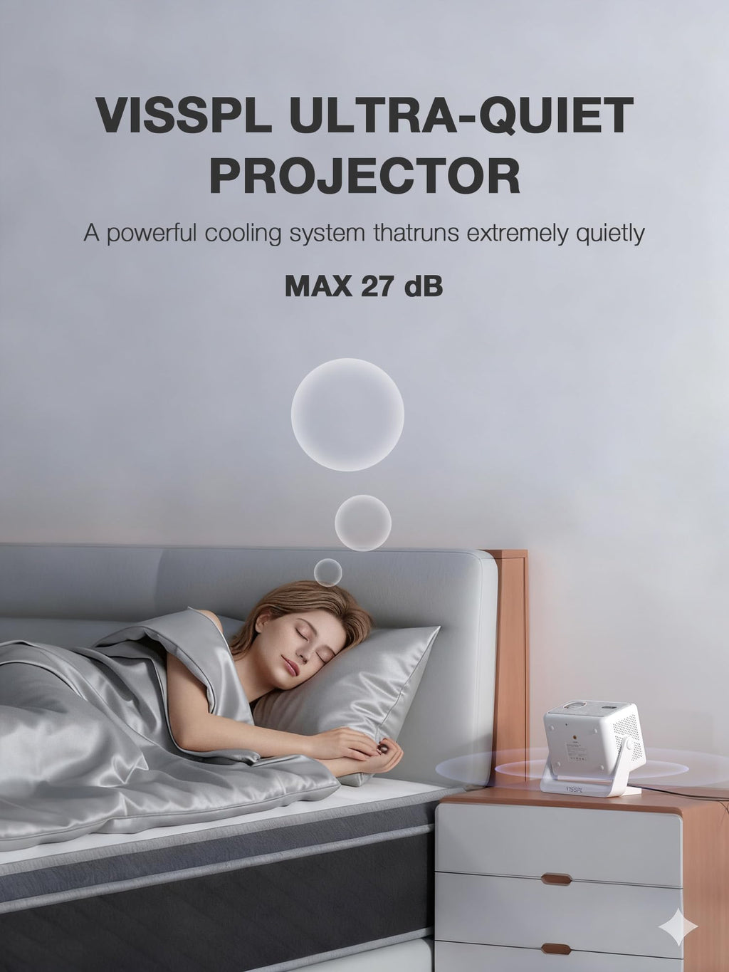 4K Smart Projector with Netflix & Auto Focus