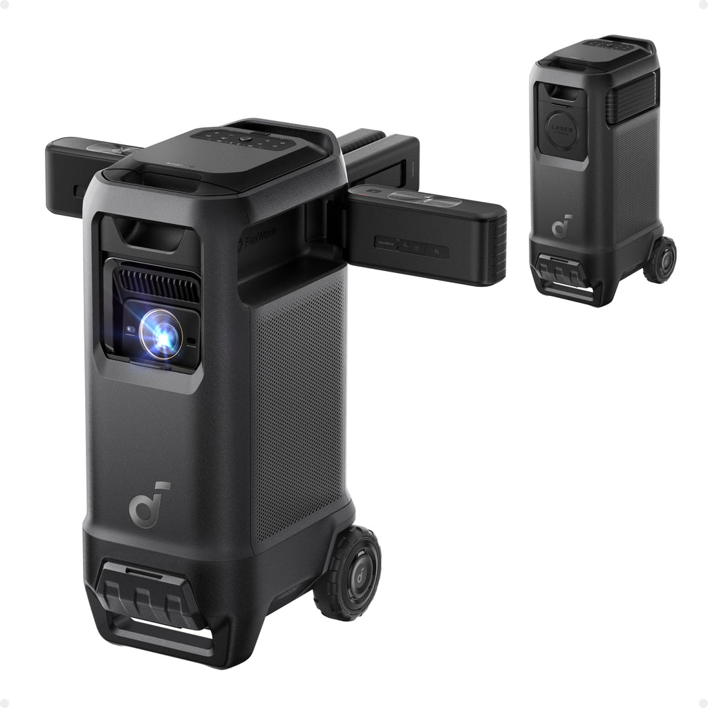 Portable 4K Smart Laser Projector with Triple Laser