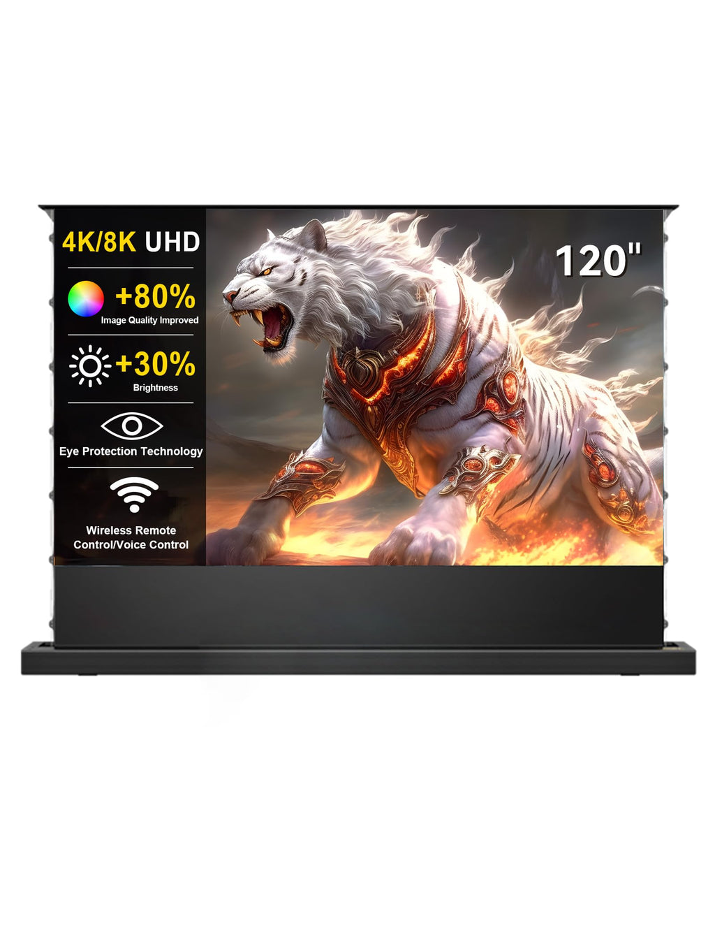 IN&VI Motorized Floor Rising Projector Screen