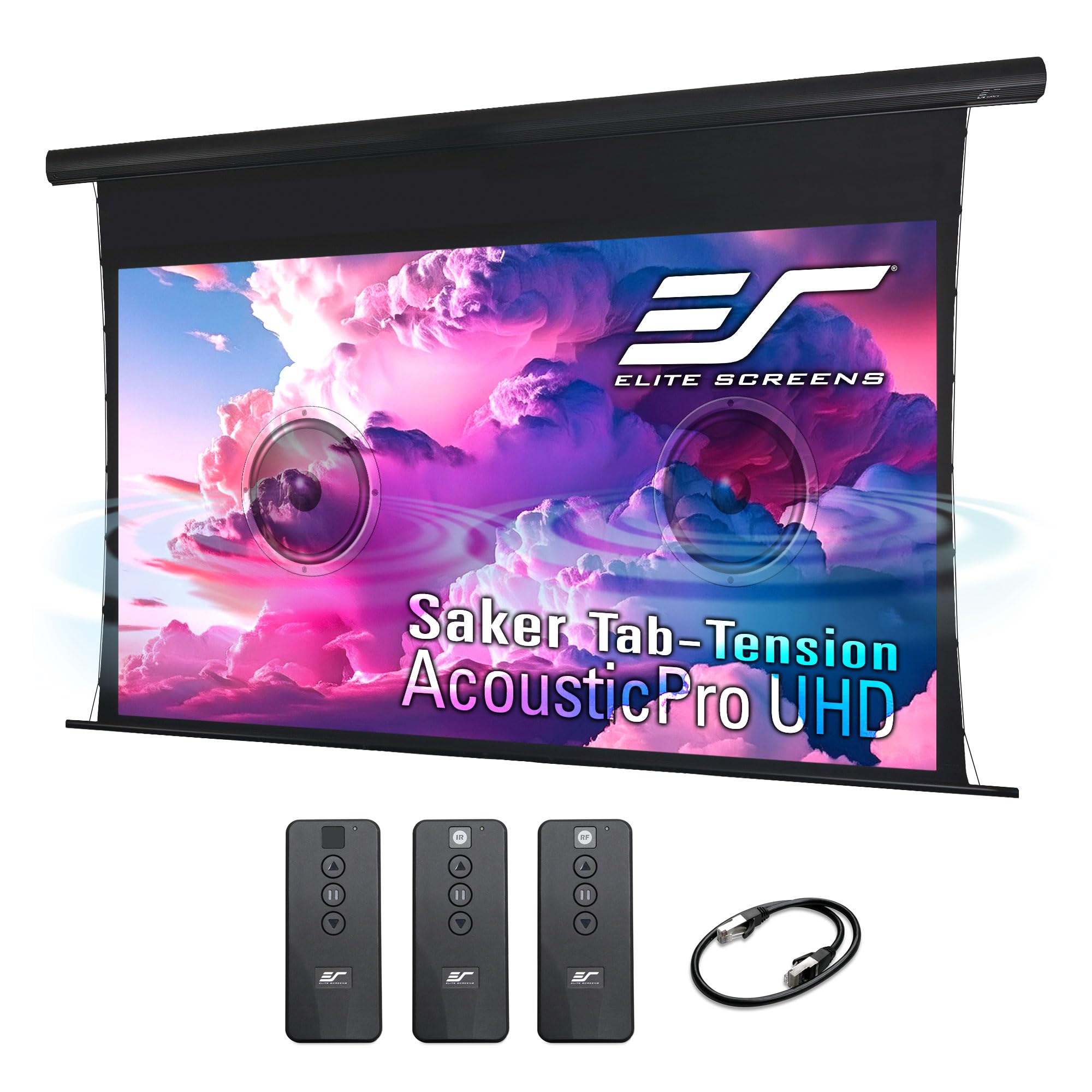 Sound Transparent Projector Screens