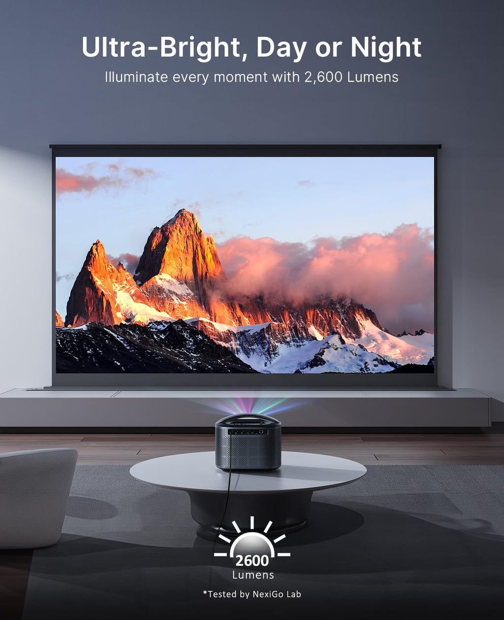 NexiGo Portable Projector Variation