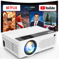 Portable 1080P Mini Projector with Bluetooth Audio