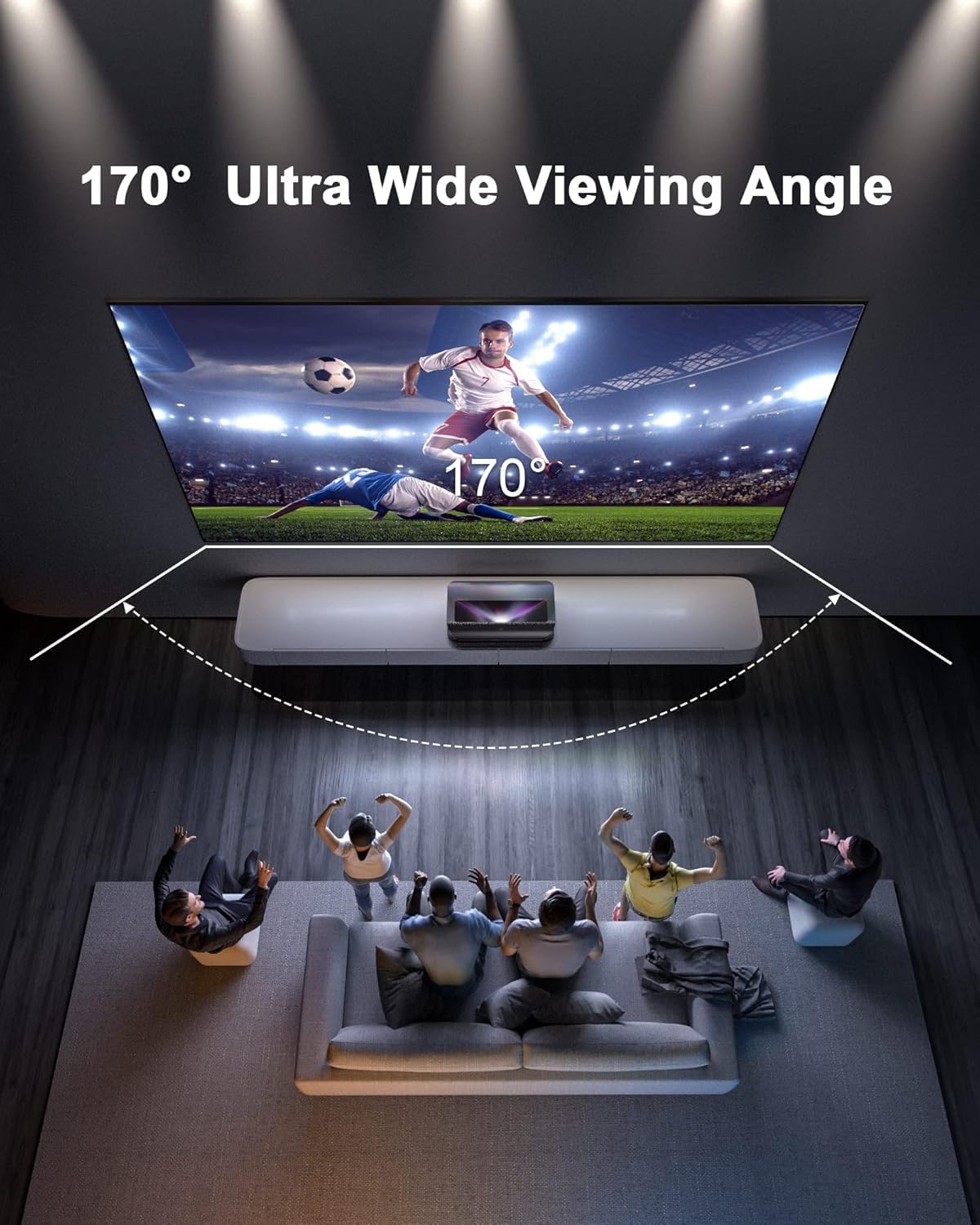 4K Ultra Short Throw Laser Projector