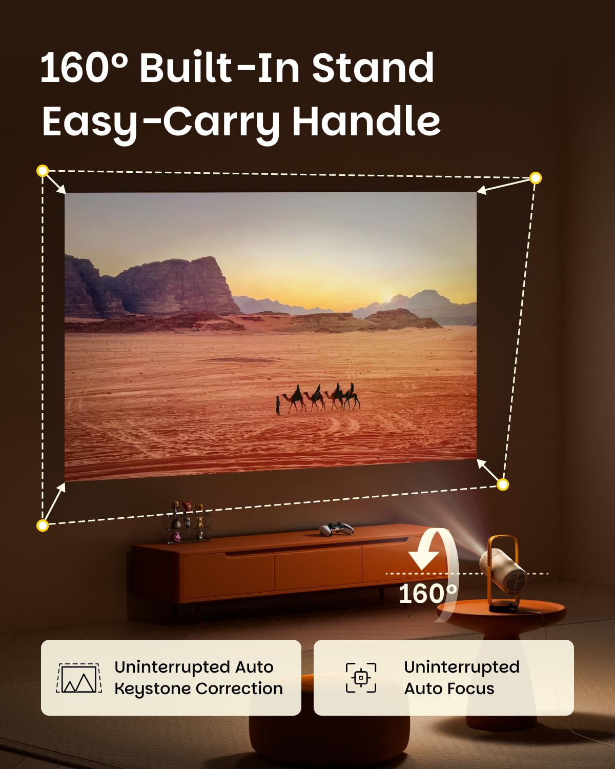 XGIMI Vibe One Portable Video Projector