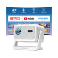 4K Smart Projector with Netflix & Auto Focus