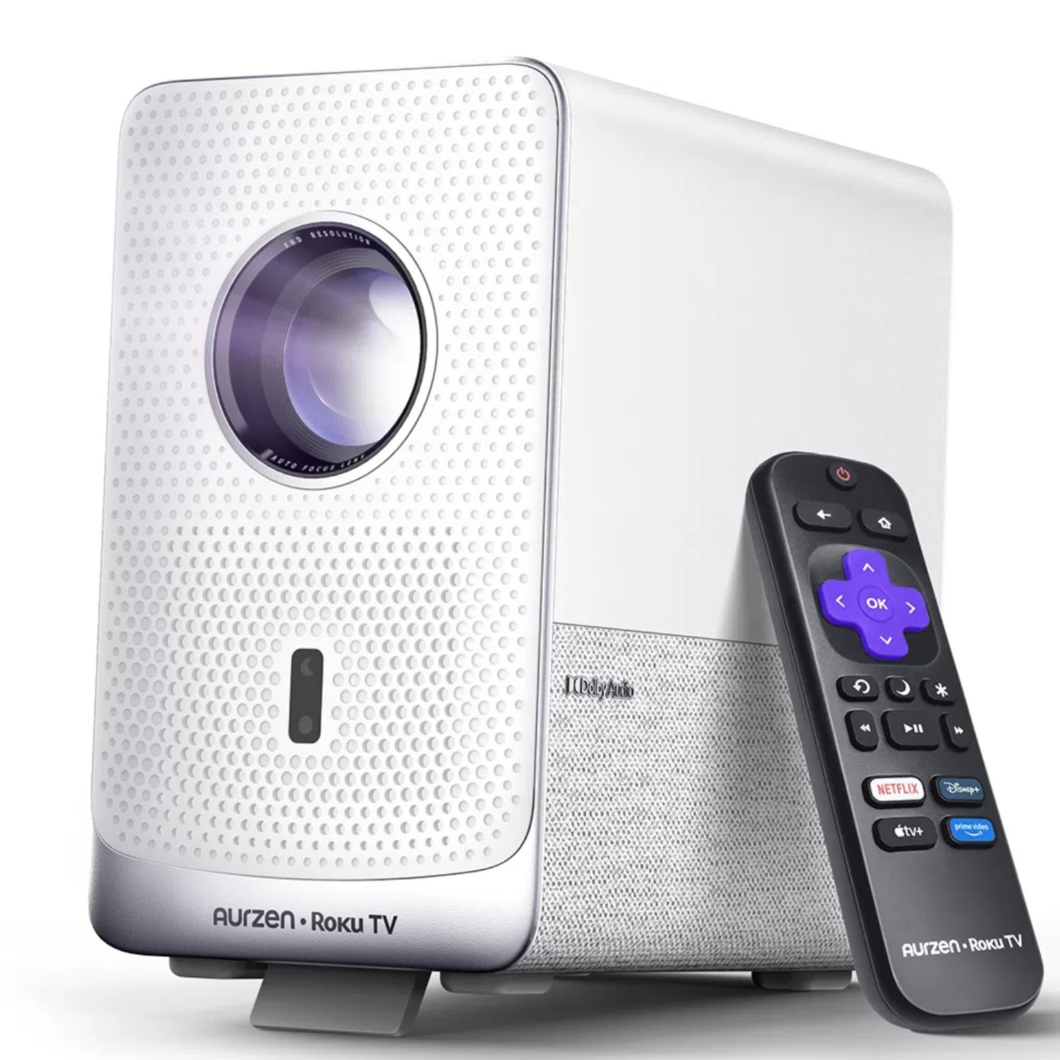 Portable FHD Smart Projector with 4K Support & Dolby Audio