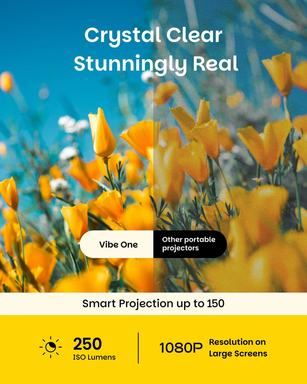 XGIMI Vibe One Portable Video Projector
