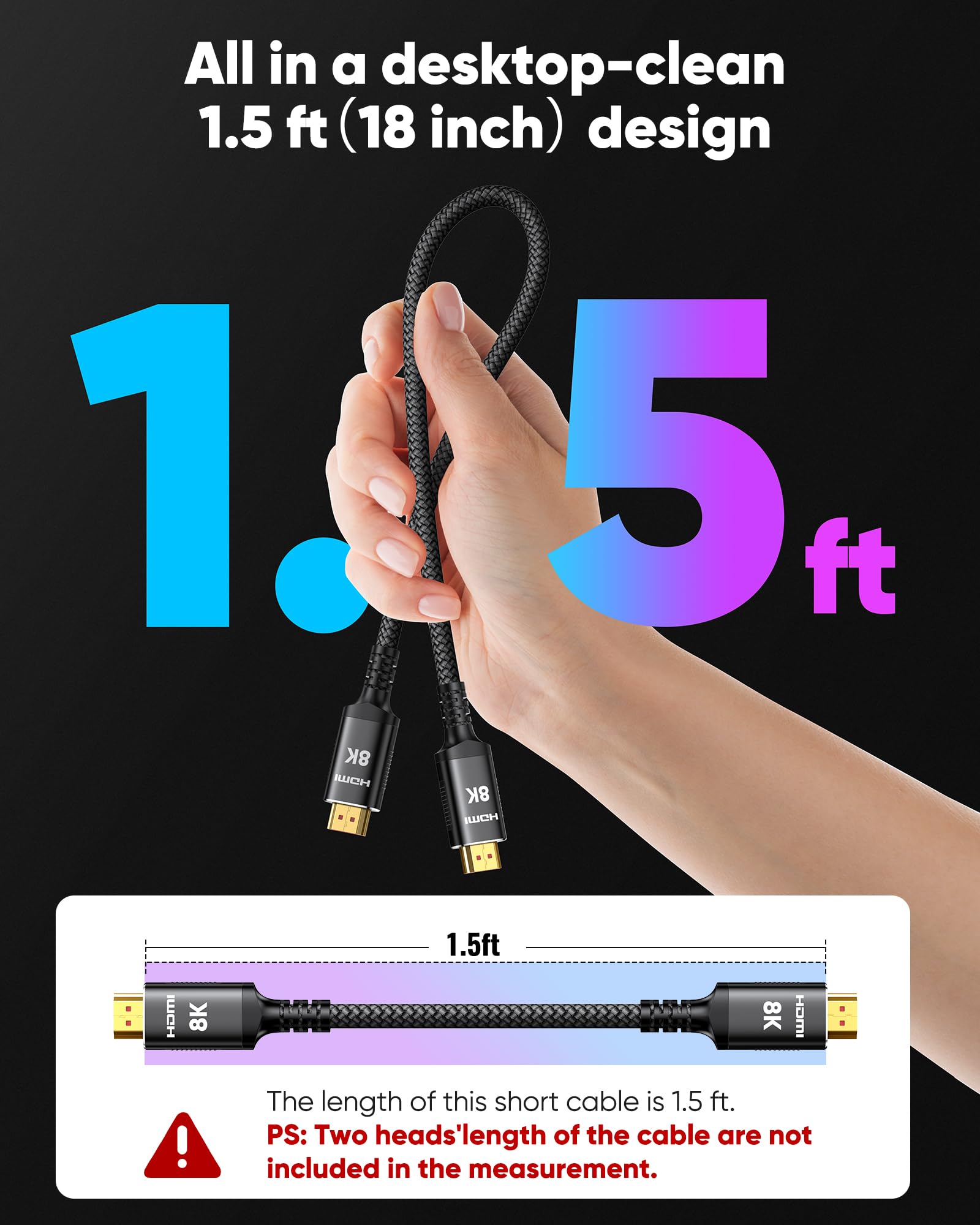 Snowkids 8k hdmi Cable FH