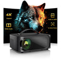 4K Smart Projector with WiFi, Bluetooth & Dolby
