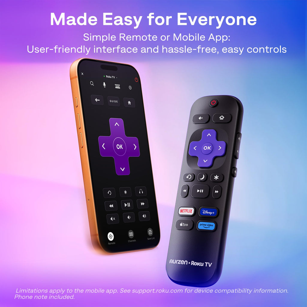 Portable Roku Smart Projector with 1080P & Dolby