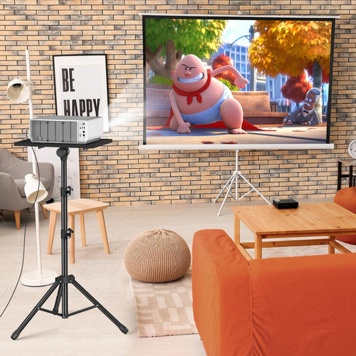 Adjustable Projector Tripod Stand for Indoor & Outdoor Use