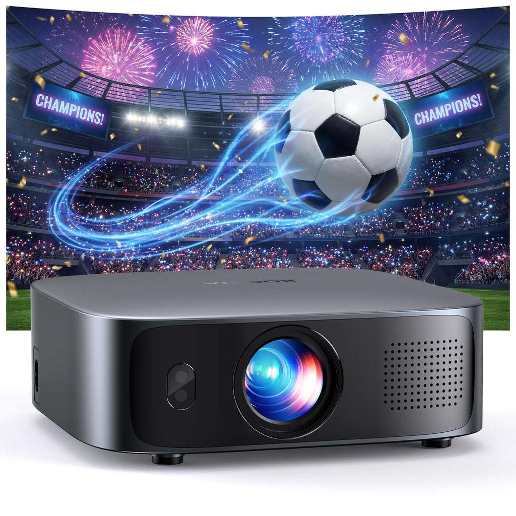 Projector 4K with WiFi and Bluetooth, TOF Auto Focus Keystone