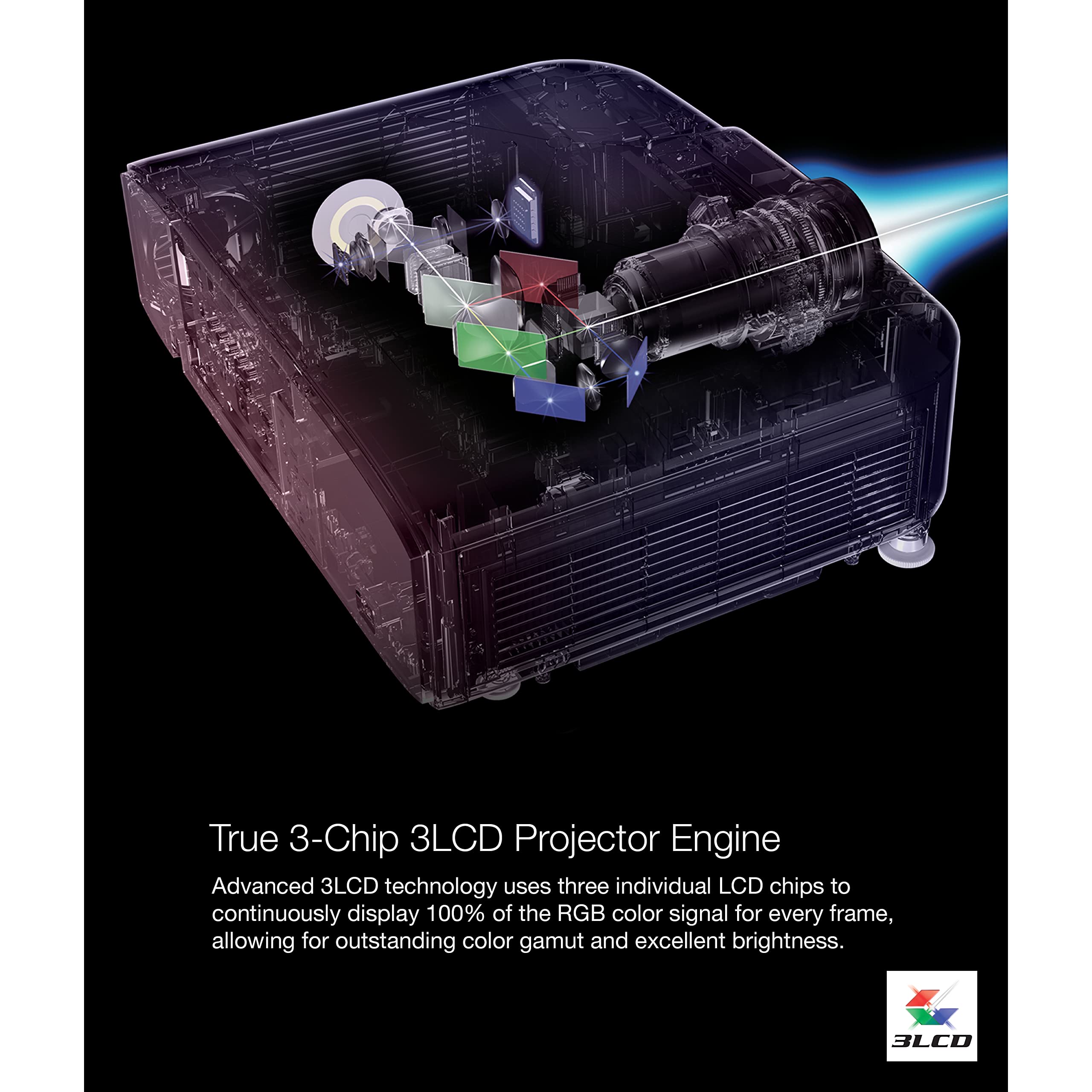 4K PRO-UHD Laser Projector with HDMI 2.1