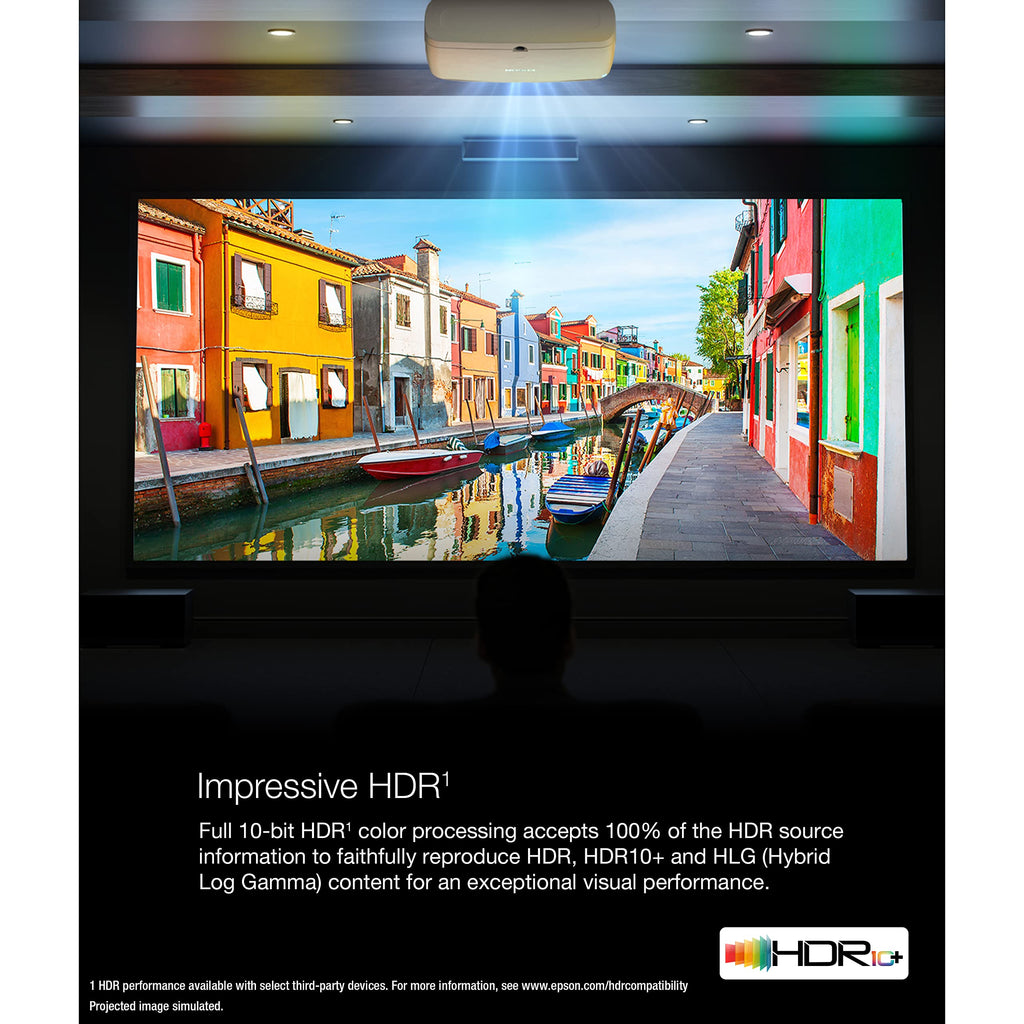 4K PRO-UHD Laser Projector with HDMI 2.1