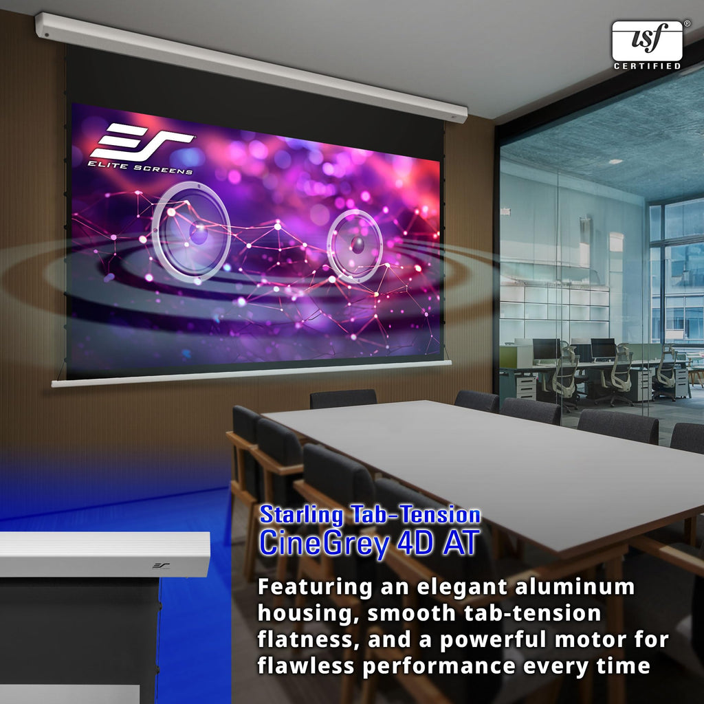 Sound Transparent Projector Screens