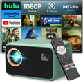 Portable 4K Smart Projector with WiFi & Bluetooth