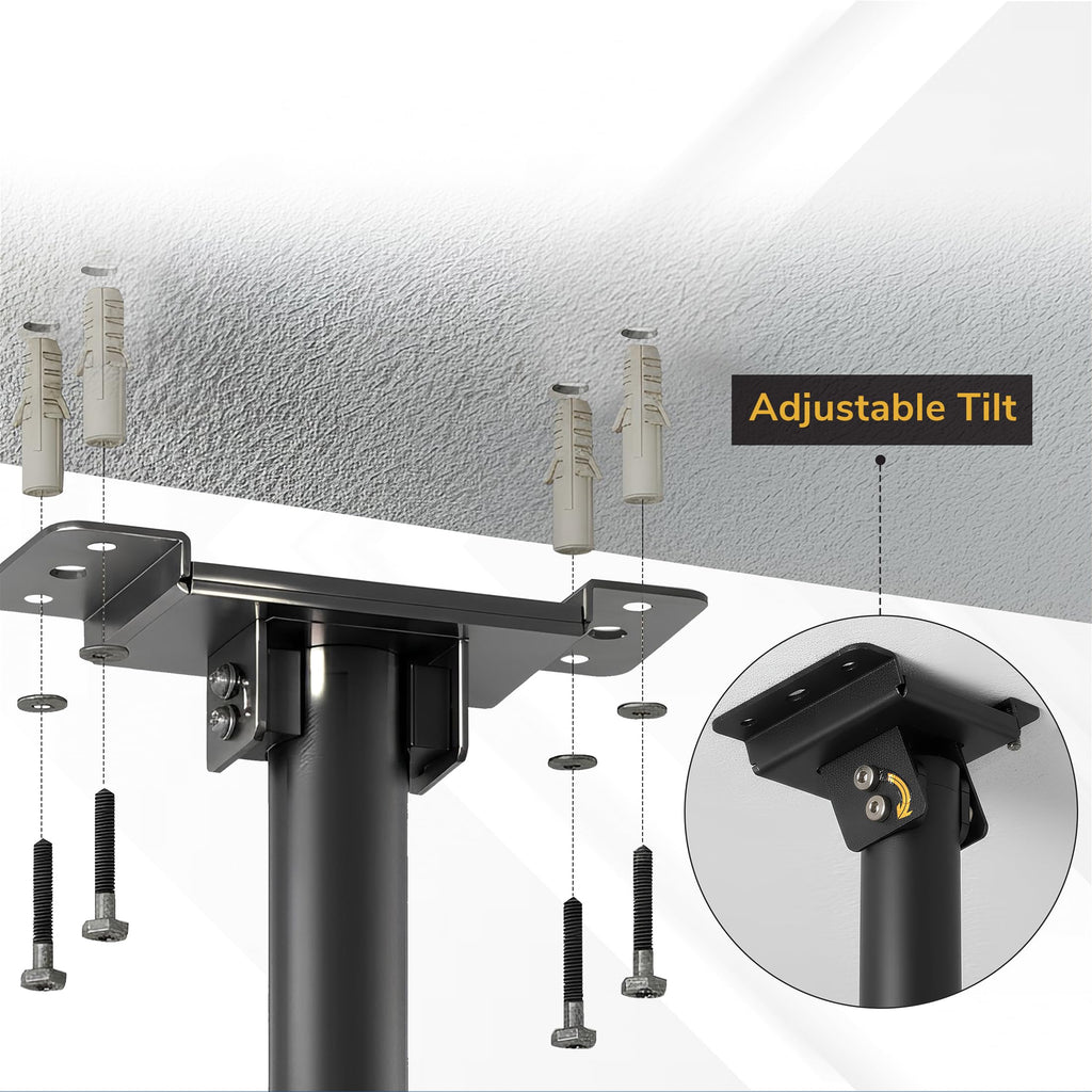 Heavy-Duty Commercial Projector Ceiling Mount Bracket