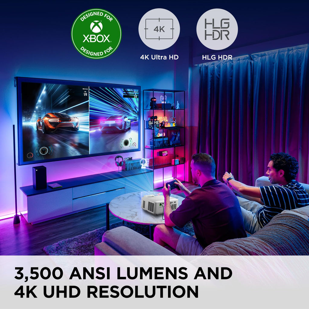 4K Laser Projector with 5500 ANSI Lumens