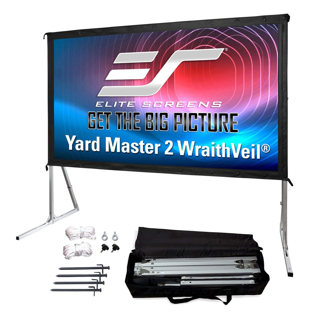 57-Inch Portable Indoor & Outdoor Projector Screen Kit