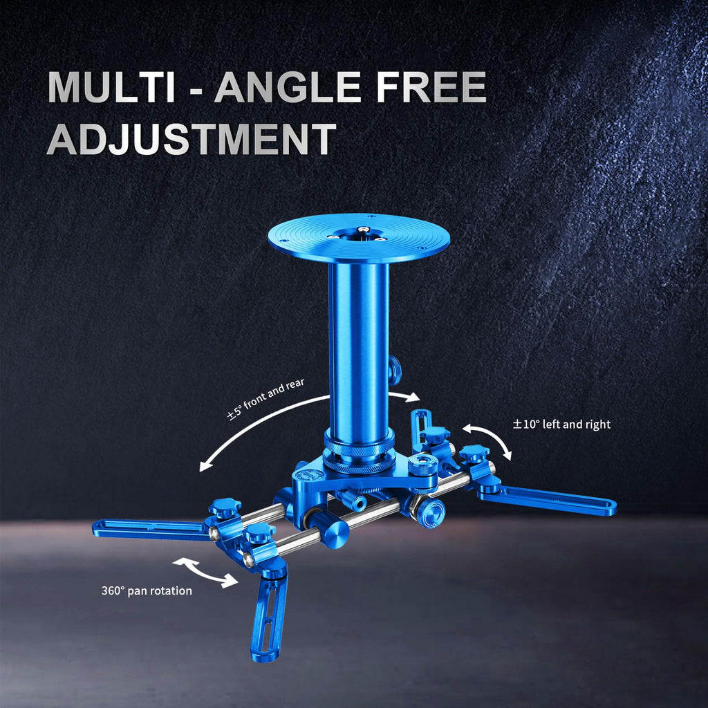 Adjustable Ceiling Projector Mount with Cable Management