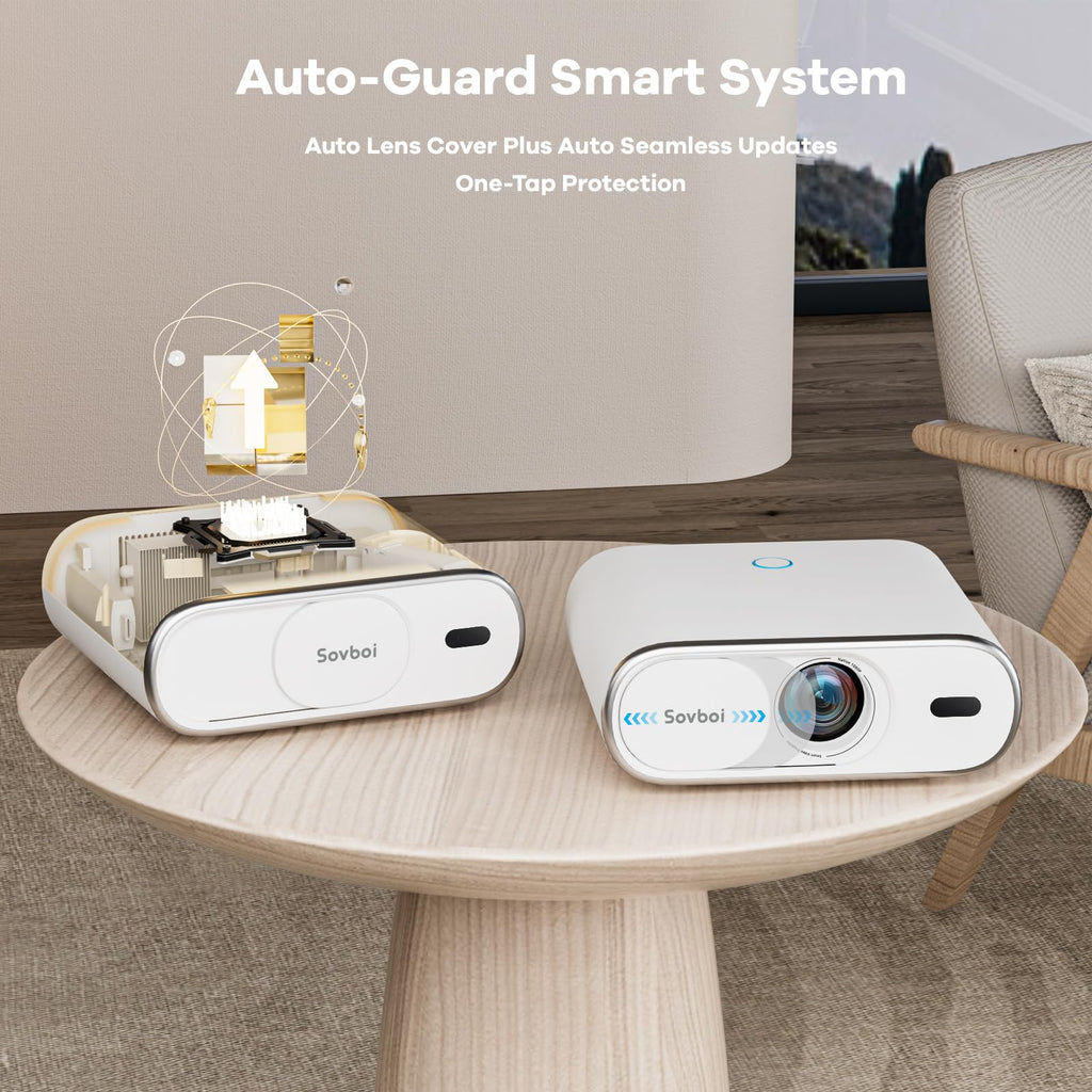 4K Smart Projector with Google TV & Auto Focus
